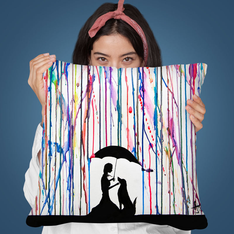 Sempre Throw Pillow By Marc Allante