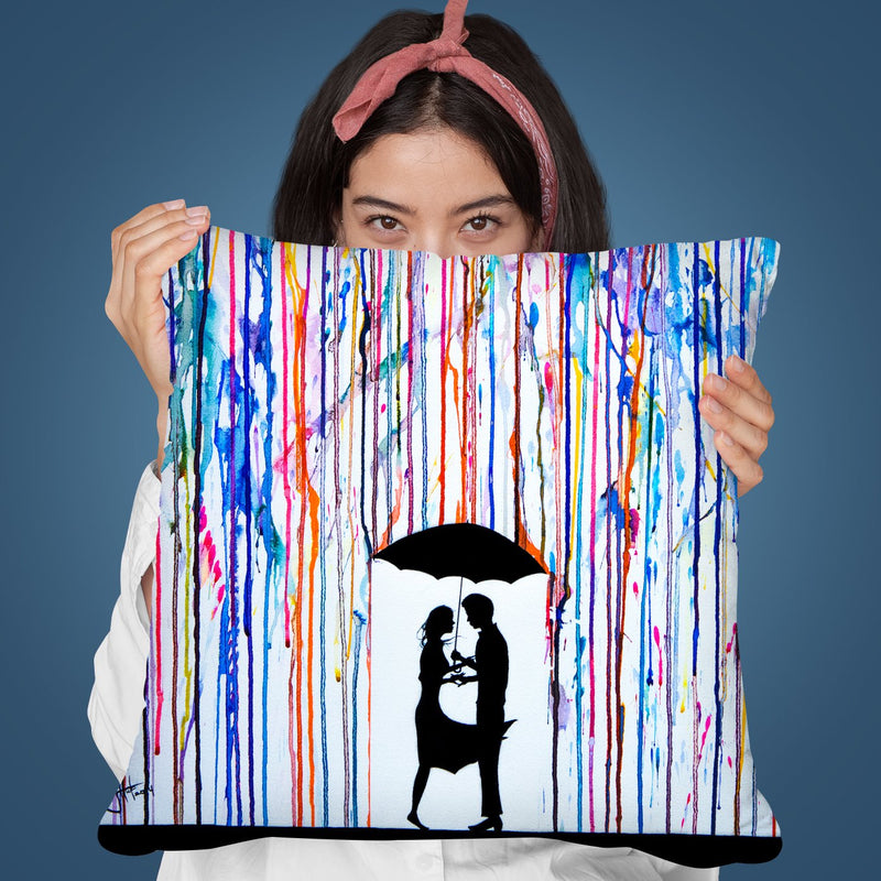 Touche Throw Pillow By Marc Allante
