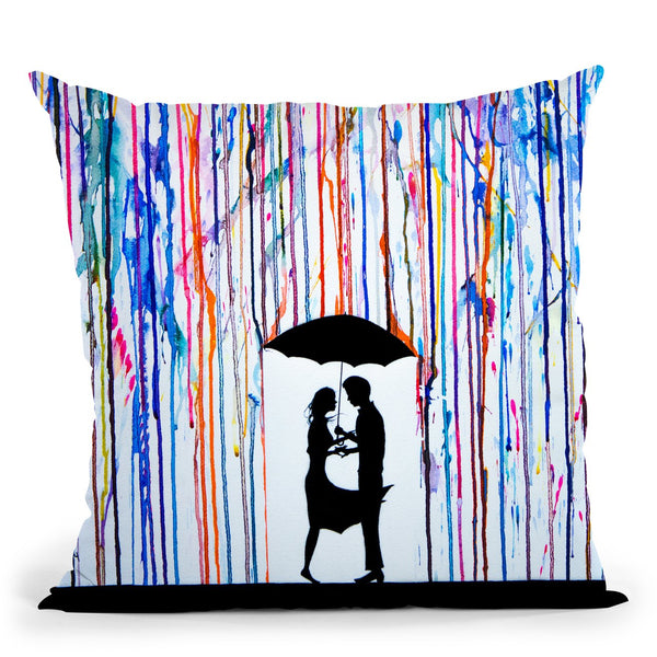 Touche Throw Pillow By Marc Allante