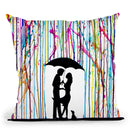 Two Step Throw Pillow By Marc Allante