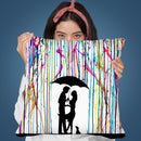 Two Step Throw Pillow By Marc Allante
