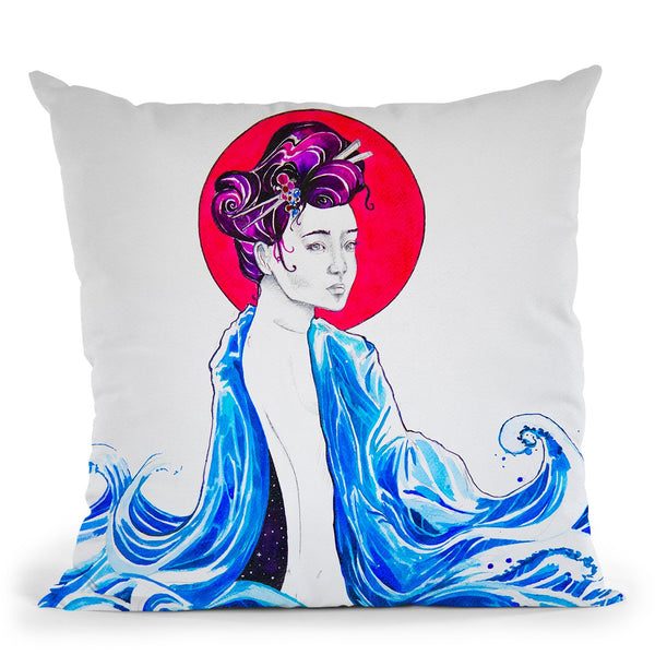 Yume Throw Pillow By Marc Allante