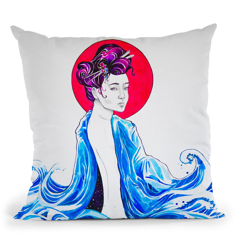 Yume Throw Pillow By Marc Allante