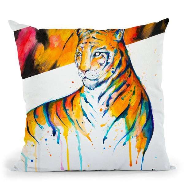 Burning Bright Throw Pillow By Marc Allante