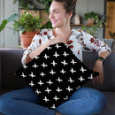 Scandy Baby Pattern Iib Throw Pillow By Melissa Averinos