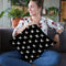 Scandy Baby Pattern Iib Throw Pillow By Melissa Averinos