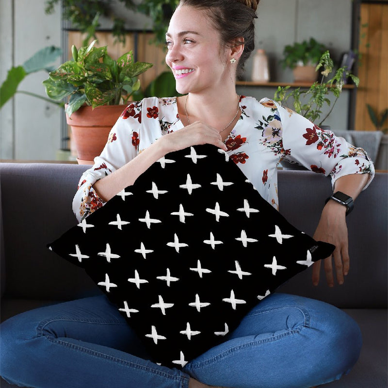 Scandy Baby Pattern Iib Throw Pillow By Melissa Averinos