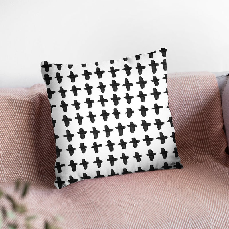 Scandy Baby Pattern Xa Throw Pillow By Melissa Averinos