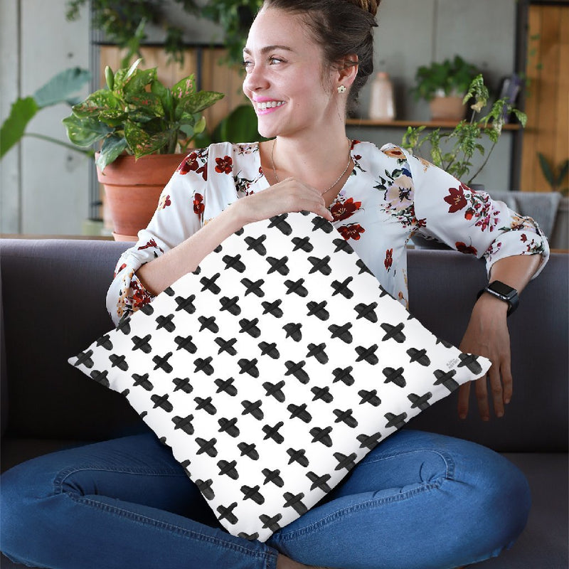 Scandy Baby Pattern Xa Throw Pillow By Melissa Averinos