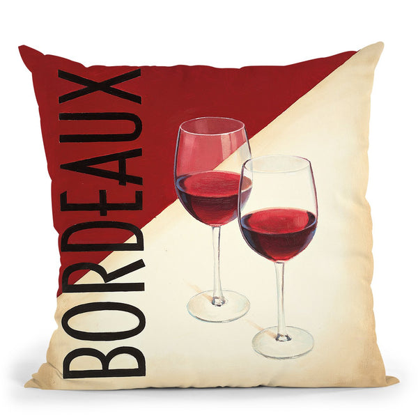 Vin Moderne Iii Throw Pillow by Marco Fabiano