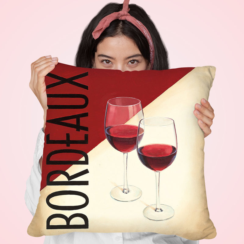 Vin Moderne Iii Throw Pillow by Marco Fabiano