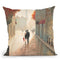 Paris Romance I Throw Pillow by Marco Fabiano