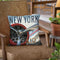 Travel By Air Ii Throw Pillow by Marco Fabiano