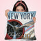 Travel By Air Ii Throw Pillow by Marco Fabiano