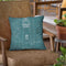 Coastal Blueprint Vii Throw Pillow by Marco Fabiano