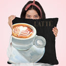 Dark Roast Ii Throw Pillow by Marco Fabiano