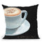 Dark Roast Iv Throw Pillow by Marco Fabiano