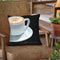 Dark Roast Iv Throw Pillow by Marco Fabiano
