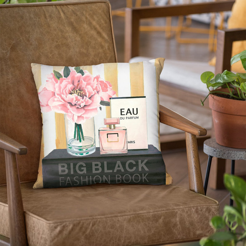 Forever Fashion I Throw Pillow by Marco Fabiano