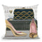 Forever Fashion Iv Throw Pillow by Marco Fabiano