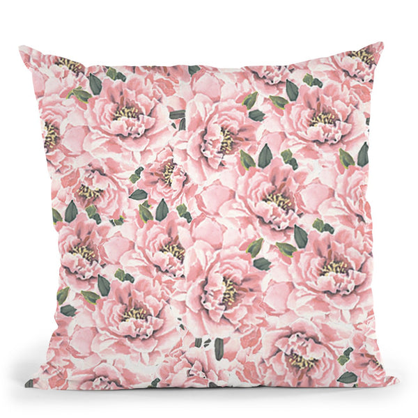 Forever Fashion Pattern Throw Pillow by Marco Fabiano