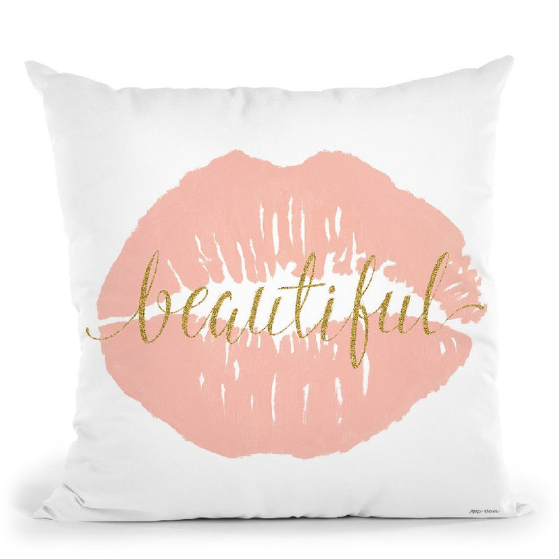 Wake Up And Make Up Iv Throw Pillow By Marco Fabiano