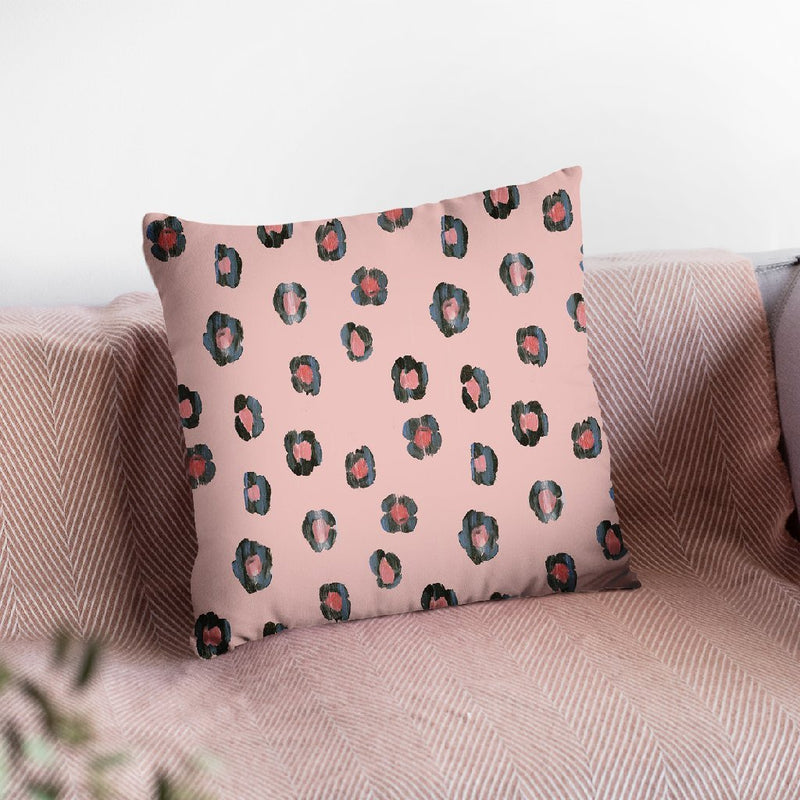 Wake Up And Make Up Pattern Iv Throw Pillow By Marco Fabiano