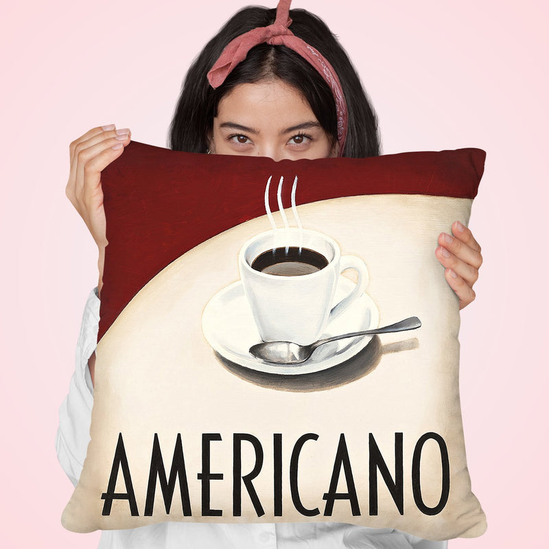 Cafe Moderne Iii Throw Pillow by Marco Fabiano