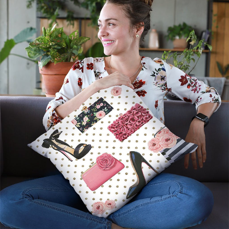 Simply Splendid Pattern Iii Throw Pillow By Marco Fabiano