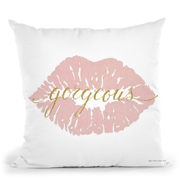 Wake Up And Make Up V Throw Pillow By Marco Fabiano
