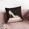 City Style Square I On Black No Words Throw Pillow By Marco Fabiano
