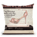 Fashion Magazine Iv Cover Throw Pillow By Marco Fabiano