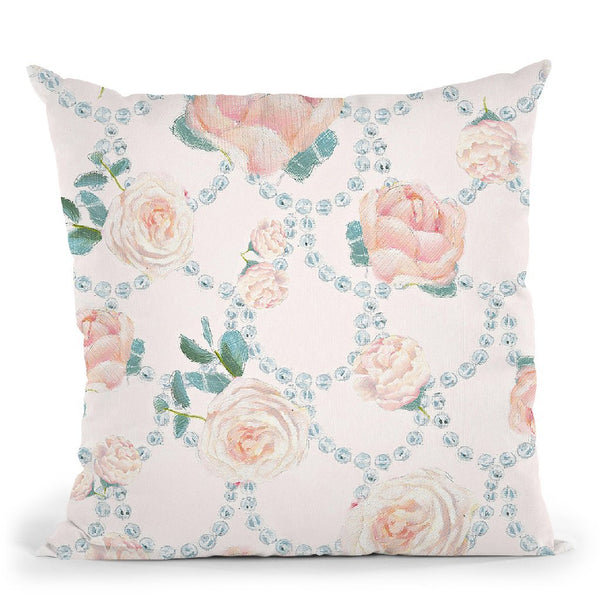 Wedding Glamour Pattern Ixb Throw Pillow By Marco Fabiano