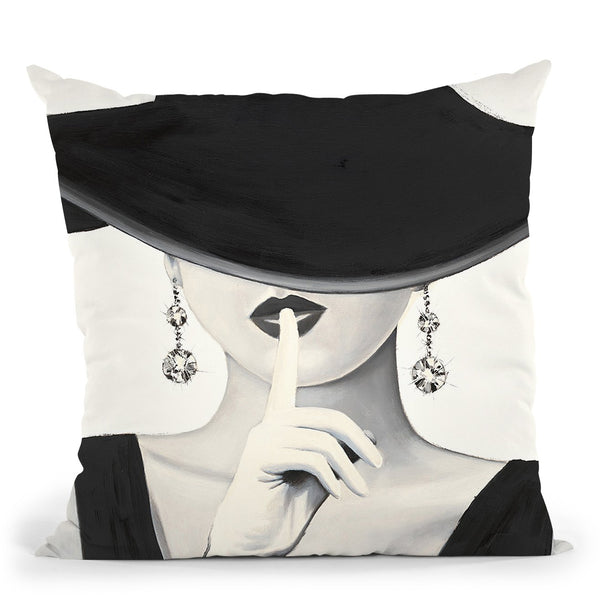 Haute Chapeau I Throw Pillow by Marco Fabiano