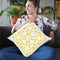 Hacienda Tile Iii Throw Pillow By Moira Hershey