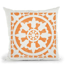 Hacienda Tile Ii Throw Pillow By Moira Hershey