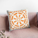 Hacienda Tile Ii Throw Pillow By Moira Hershey