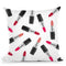 Lipstick Pattern Throw Pillow By Maja Tomljanovic