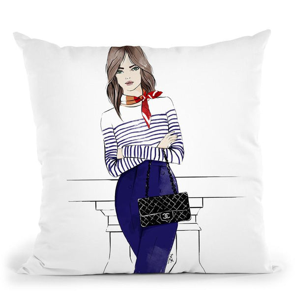 Business Casual Throw Pillow By Maja Tomljanovic