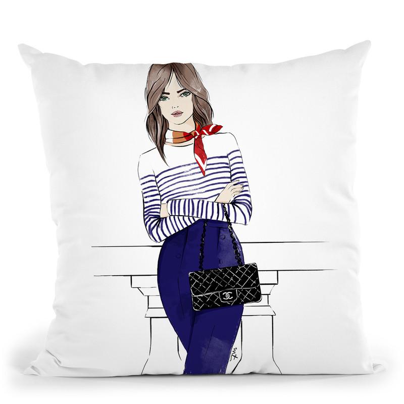 Business Casual Throw Pillow By Maja Tomljanovic