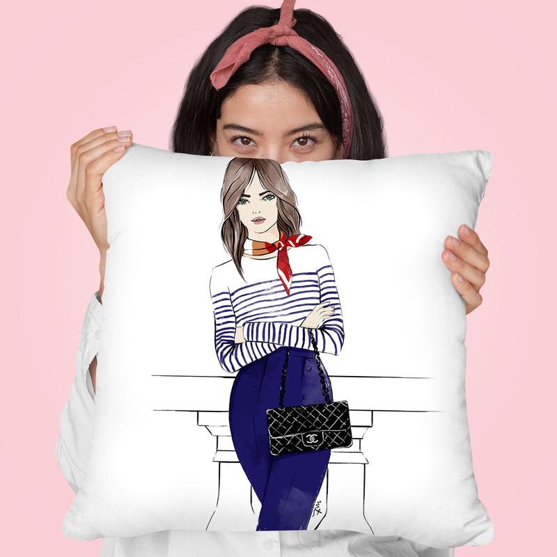 Business Casual Throw Pillow By Maja Tomljanovic