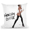 Monday Coffee Throw Pillow By Maja Tomljanovic