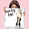 Monday Girl Throw Pillow By Maja Tomljanovic