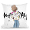 Monday Mood Throw Pillow By Maja Tomljanovic