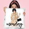 Monday Throw Pillow By Maja Tomljanovic