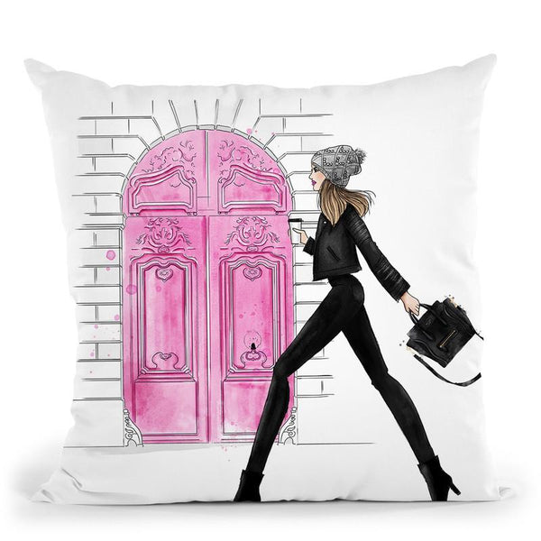 Sunday Stroll Throw Pillow By Maja Tomljanovic