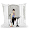 Cafe Life Throw Pillow By Maja Tomljanovic
