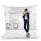 Coffeeop Throw Pillow By Maja Tomljanovic