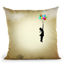 Balloon Throw Pillow By Mark Ashkenazi