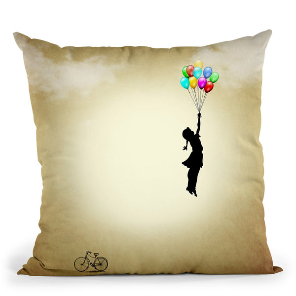 Balloon Throw Pillow By Mark Ashkenazi